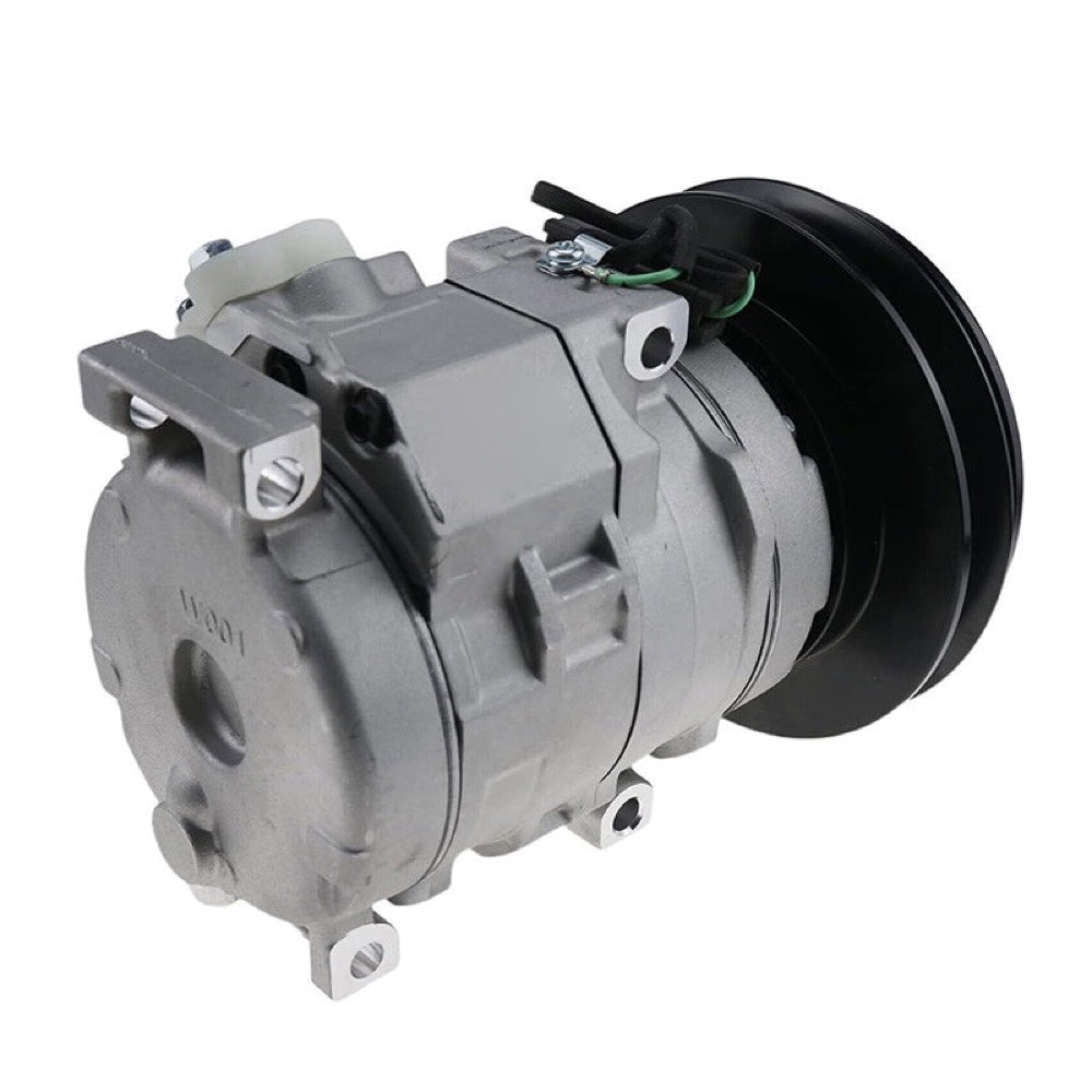 A/C Compressor 20Y-810-1260 for use with Komatsu Excavator PC220-8 PC270-8 PC290 PC300-8 PC350-8 PC400-8